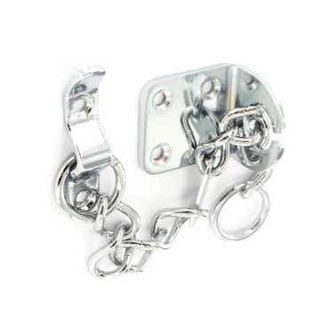Narrrow Door Chain - 44mm - Polished Chrome - Security Solutions
