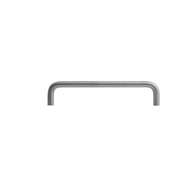 D Cabinet Handle 128mm Brushed Stainless Steel