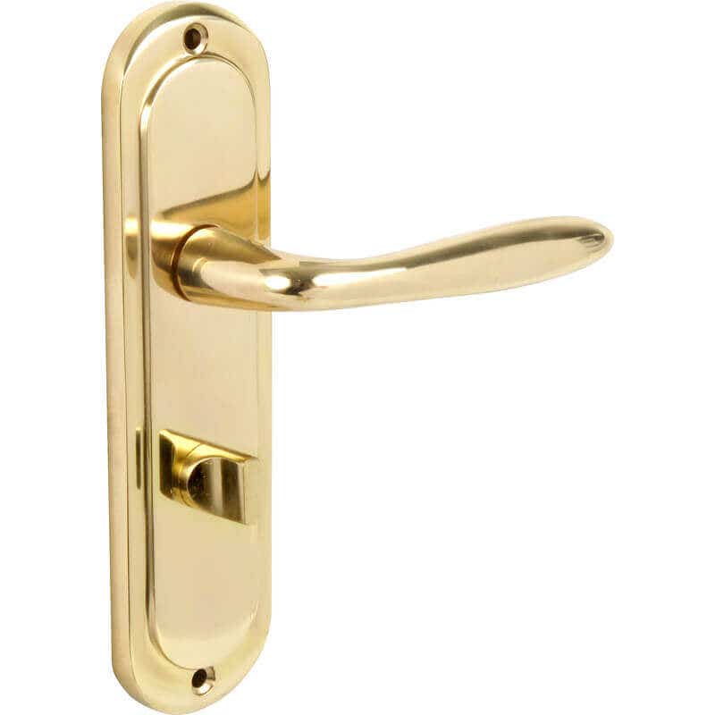 Lever / Lock / Bathroom Door Handles Chrome DL45 Carlisle Brass Lytham 