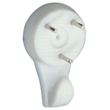 Hardwall Picture Hooks White 30 mm 