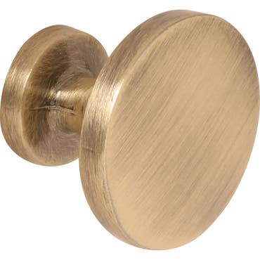 Classic Cabinet Knob - Antique Brass Pack of 6