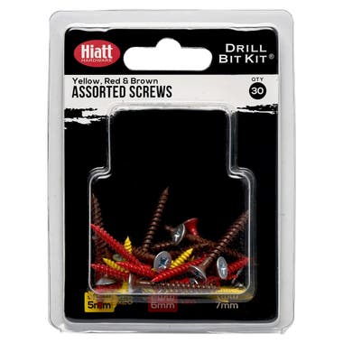 DBK Colour Coded Screws Assorted
