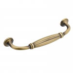 Hadley Bow Handle 128mm Antique Brass