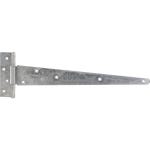 Medium Duty Tee External Door/Gate Hinge - 450mm - Zinc Plated - Pair - Hardware Solutions