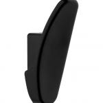 Oval Switch Concealed Clothing Hook - Matt Black - 64mm - Decohooks