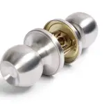 Passage Door Knobset 60/70mm Satin Stainless Steel