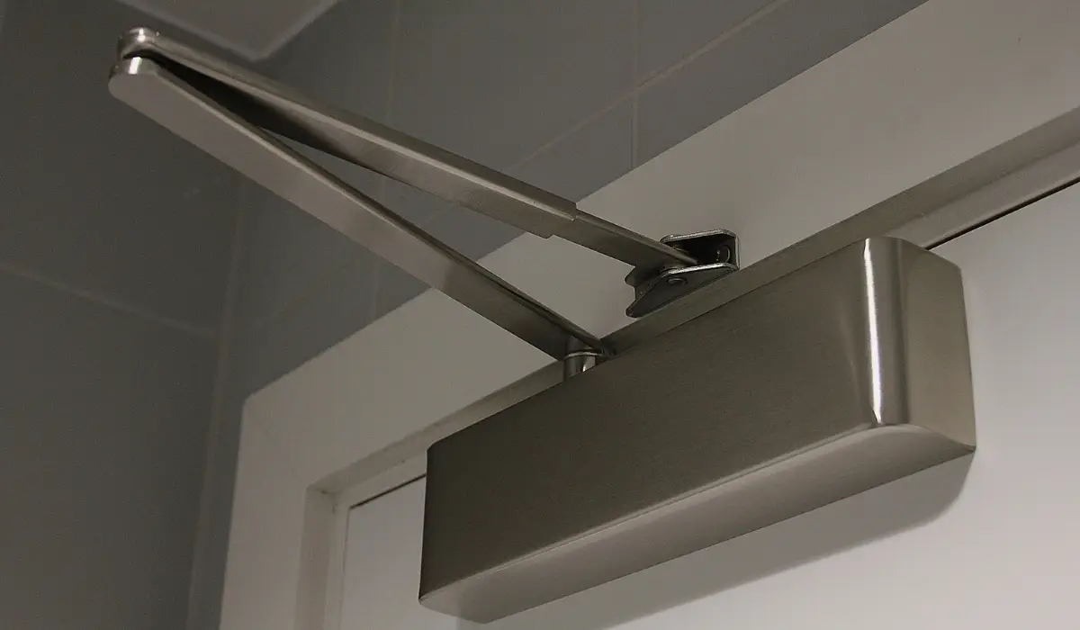 a fire door closer